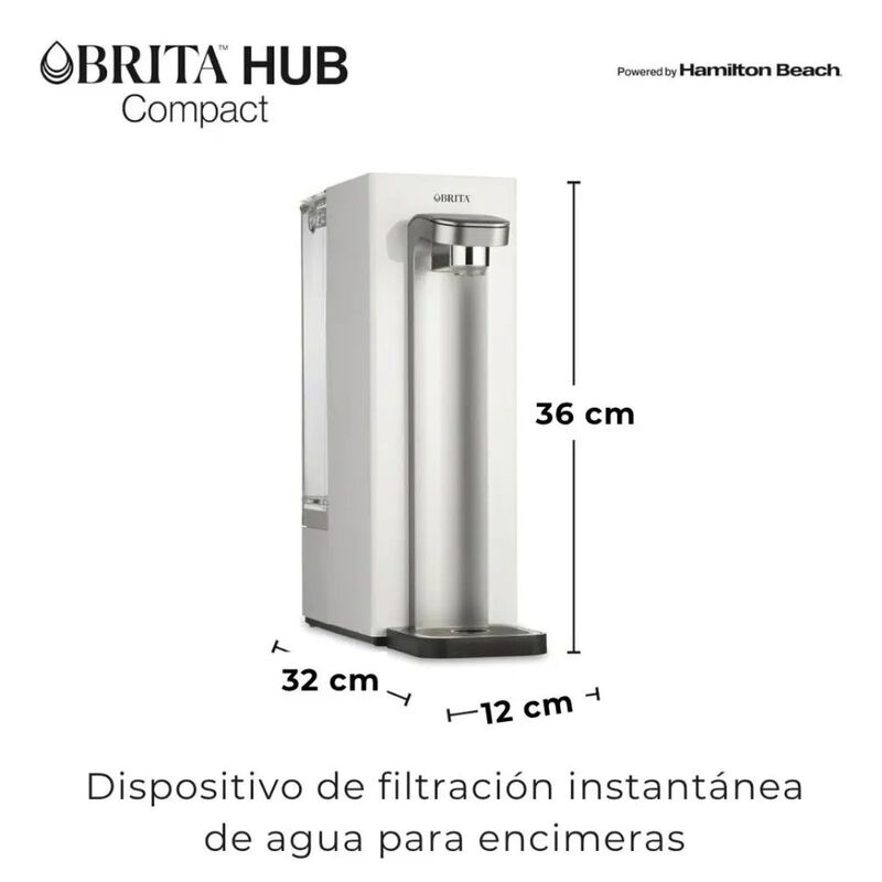 Filtro De Agua Brita Hub Sistema Compacto Dep&oacute;s... image number null