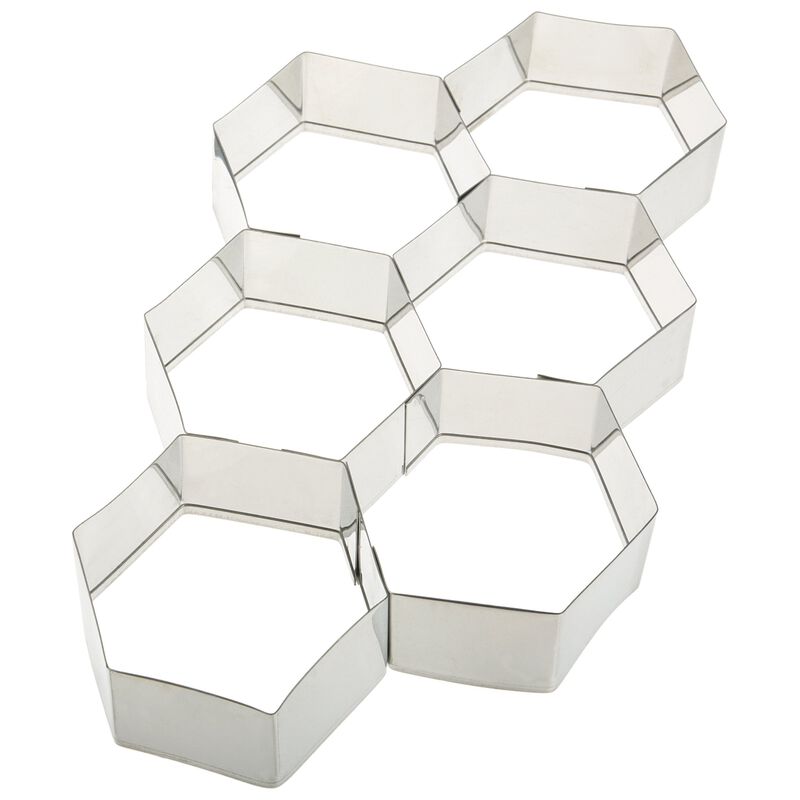 Cortador Hexagonal Ateco de Acero Inoxidable 6 ... image number null