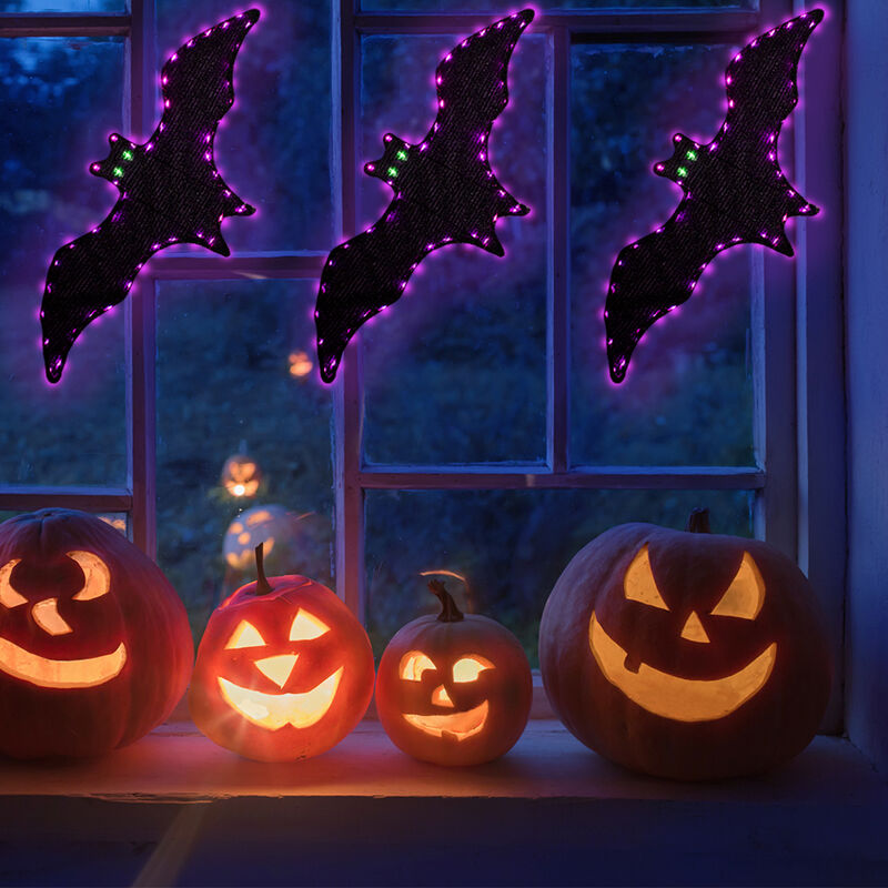 Decoraciones Metálica Halloween con Forma de Mu... image number null