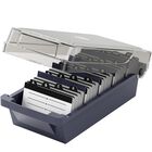 Portatarjetas De Visita Maxgear 24 &times; 9 &times; 8 cm, Capacidad Para 500 Tarjetas