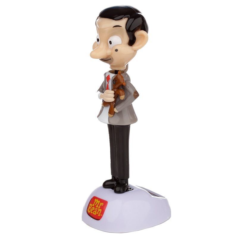 Figura Solar Mr. Bean con Osito Teddy 15 cms image number null