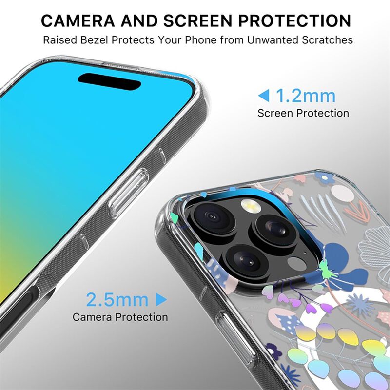 Funda Mybat Mood Mag Para Iphone 16 Pro - Flore... image number null