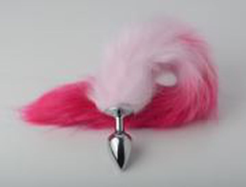 COLITA DE ZORRO ANAL FUCSIA NUBE BUTT image number null