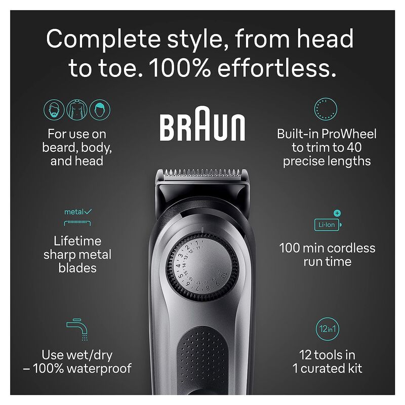 Kit Trimmer Braun All-in-one Style Series 7 744... image number null