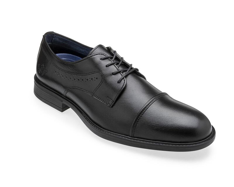 Zapato Dockers&reg; De Piel Hombre D2222652 Negro image number null