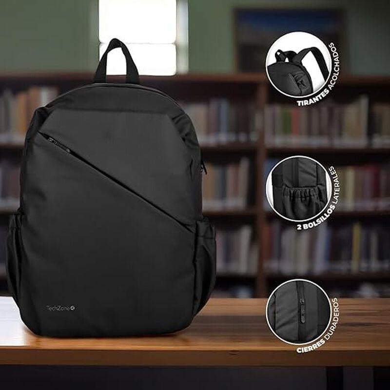 TechZone Style Mochila para laptop de 16 Pulgad... image number null