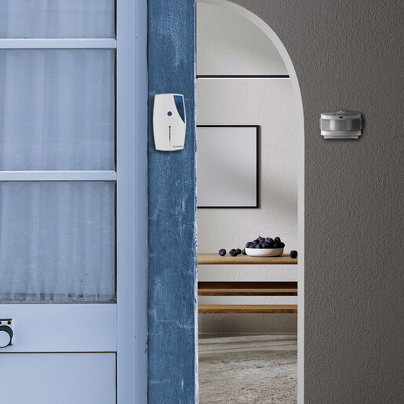 Sensor De Movimiento Con Campana Inalámbrica image number null