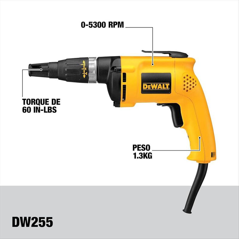 Atornillador Hexagonal Dewalt 1/4" 510w Profesi... image number null