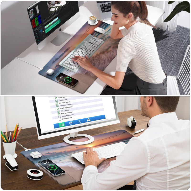 Alfombrilla Para Mouse Abc.mat 80 cm &times; 40 cm Co... image number null