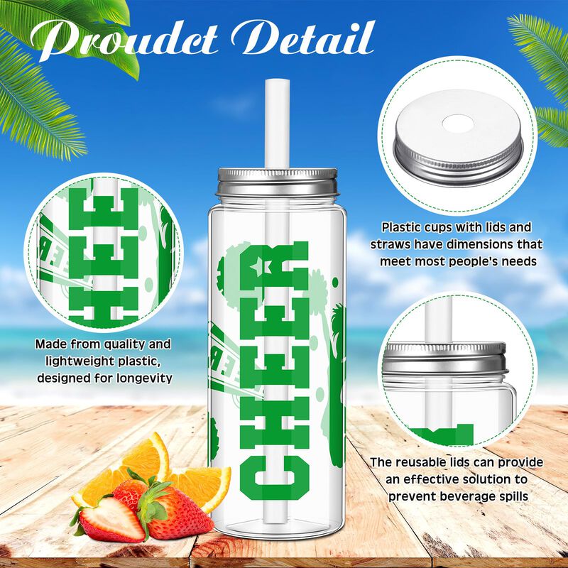 Vaso De Bebida Teenyyou 420 ml Verde - Pack De ... image number null