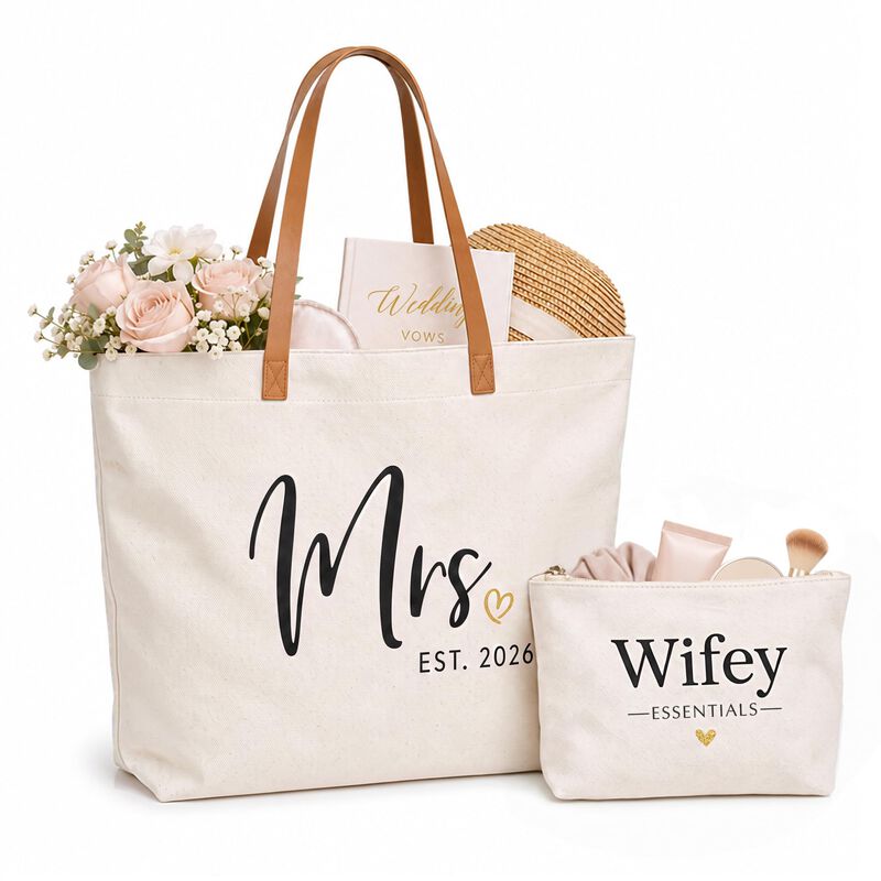 Bolso Tote Elegantpark Mrs Est 2026 Con Juego D... image number null