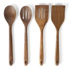 Cucharas Martha Stewart Bainford Nogal - Juego de 4 Piezas