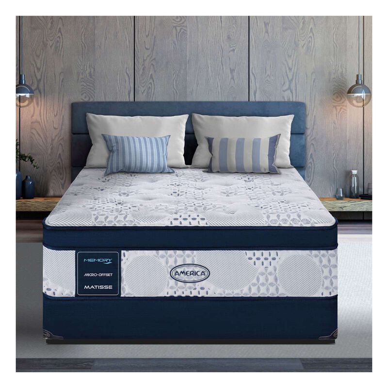 Colch&oacute;n Am&eacute;rica Individual Mattise Medio image number null