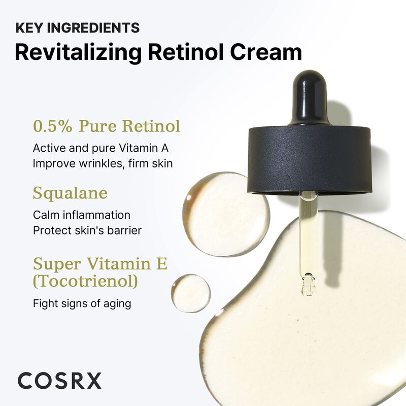Serum Cosrx Retinol 0.5 Oil 0.5% Tratamiento Re... image number null