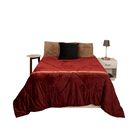 Cobertor Borrega Condesa Mat. Damasco Tinto