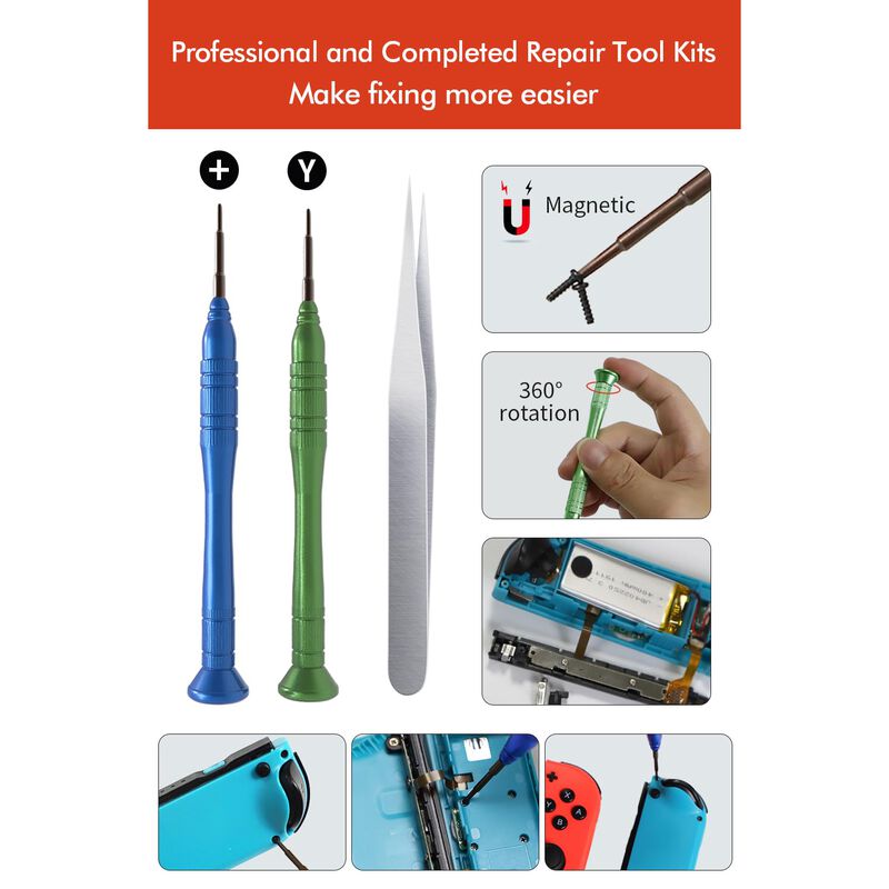 Kit de Joystick OLCLSS 48 en 1 para Switch, Swi... image number null