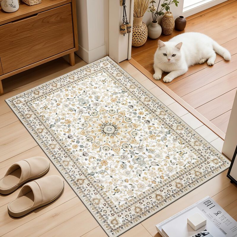 Alfombra Expedix 91 Cm X 61 Cm Lavable Vintage ... image number null