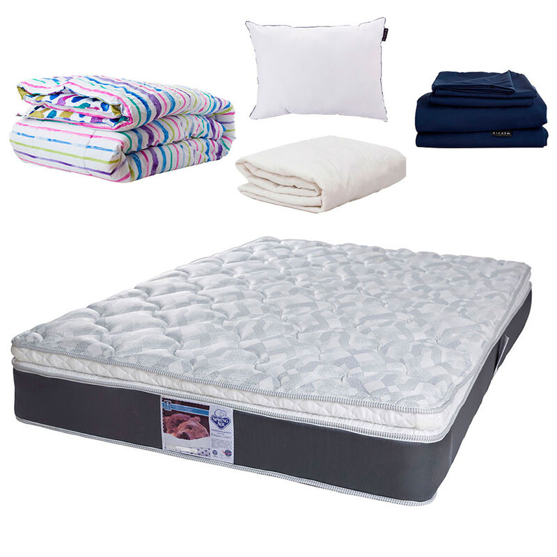 Colch&oacute;n Individual Spring Air Marte+S&aacute;banas Sof... image number null