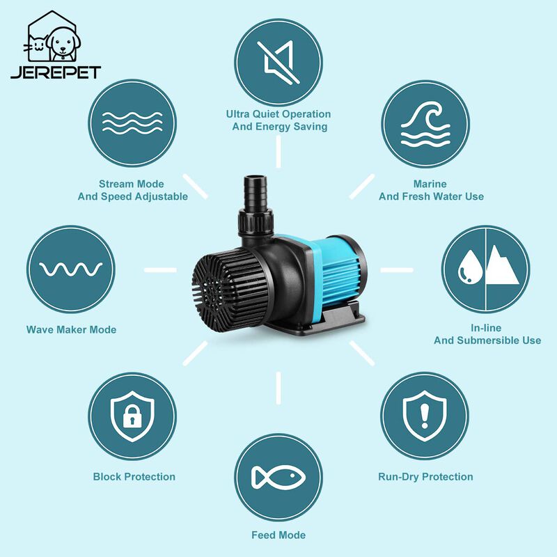 Bomba de Agua Jerepet 1250 GPH 24V DC con Contr... image number null