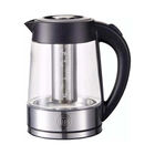 Tetera El&eacute;ctrica 1.7l 1200w Infusor Vidrio Masterchef