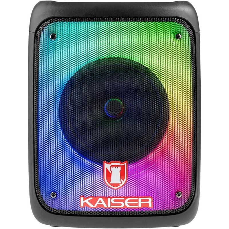 BAFLE KAISER KSW-7006 8 PUL RECARGABLE BT NEGRO image number null