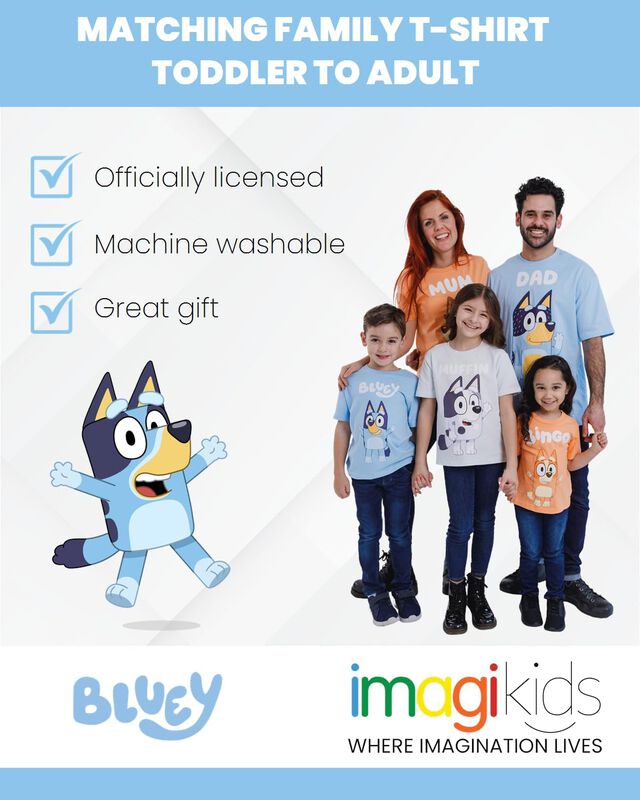 Camiseta Bluey Toddler Boys Graphic 3t Con Lice... image number null