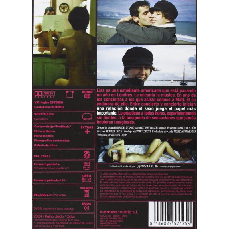 Nueve canciones [DVD] (2004) image number null