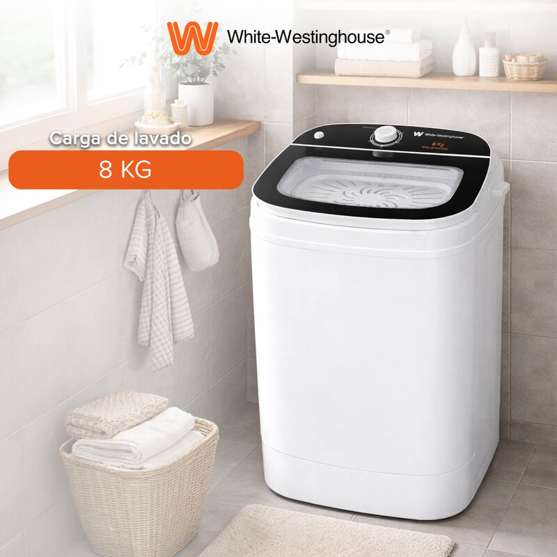 Secadora Centr&iacute;fuga  8 Kg White Westinghouse  T... image number null