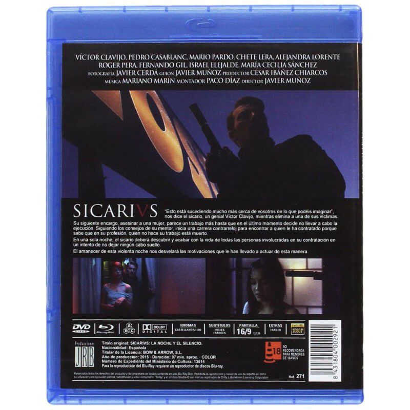 Sicarivs: La Noche Y El Silencio [Blu-ray] image number null