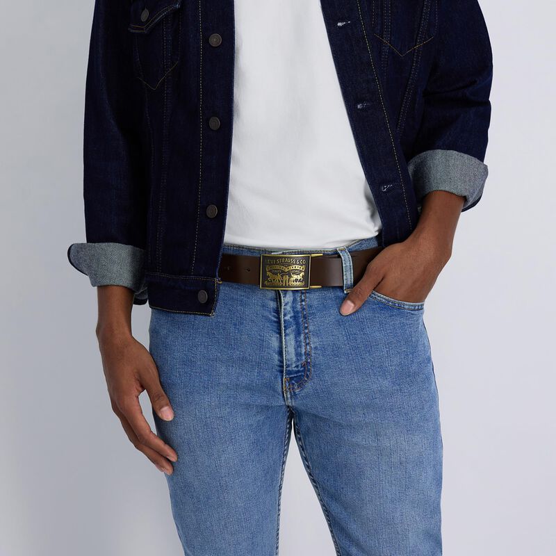 Cintur&oacute;n Levi's Para Hombre Everyday Jean Marr&oacute;... image number null