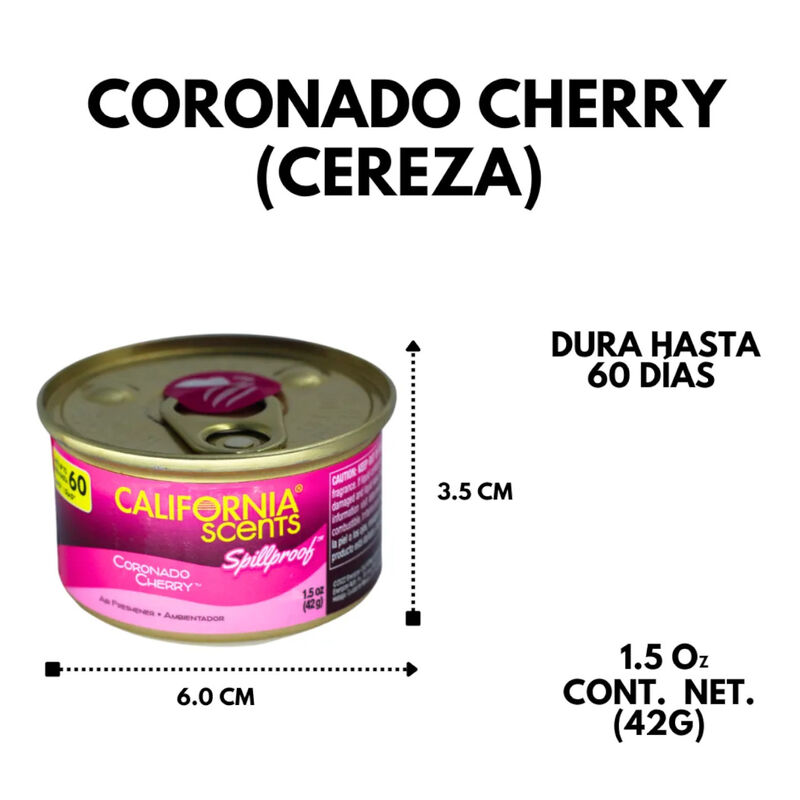18 Piezass Aromatizante Auto CaliforniaScents C... image number null