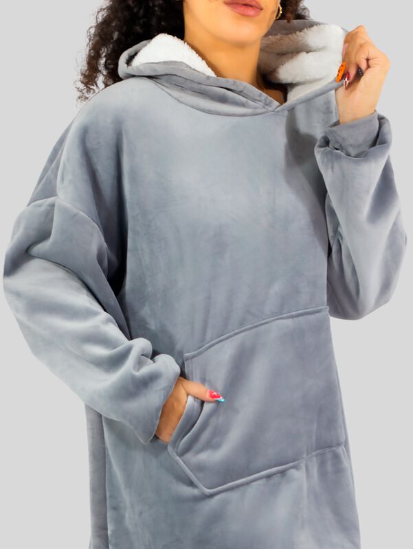 Camison Para Dormir Mujer Pijama Aborregada Bat... image number null