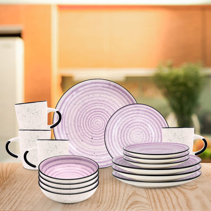 Vajilla Signe para 4 Personas &ndash; Cer&aacute;mica Blanca... image number null