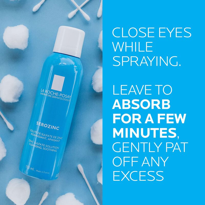 T&oacute;nico Facial La Roche-posay Serozinc Para Piel... image number null