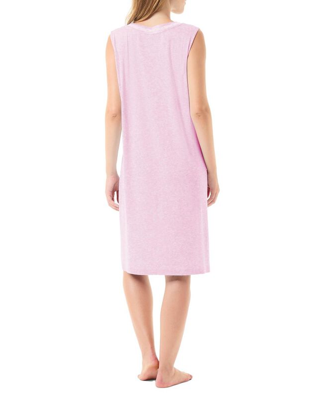 Camis&oacute;n Corto con Puntilla S/M Rosa image number null