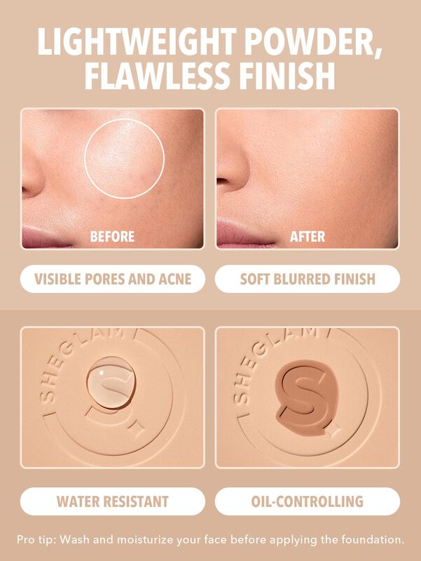 Base De Maquillaje En Polvo Sheglam Skin-focus ... image number null
