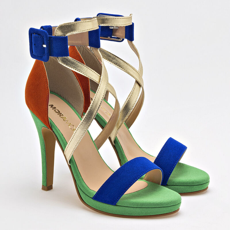 Moramora Zapatilla para mujer multicolor image number null