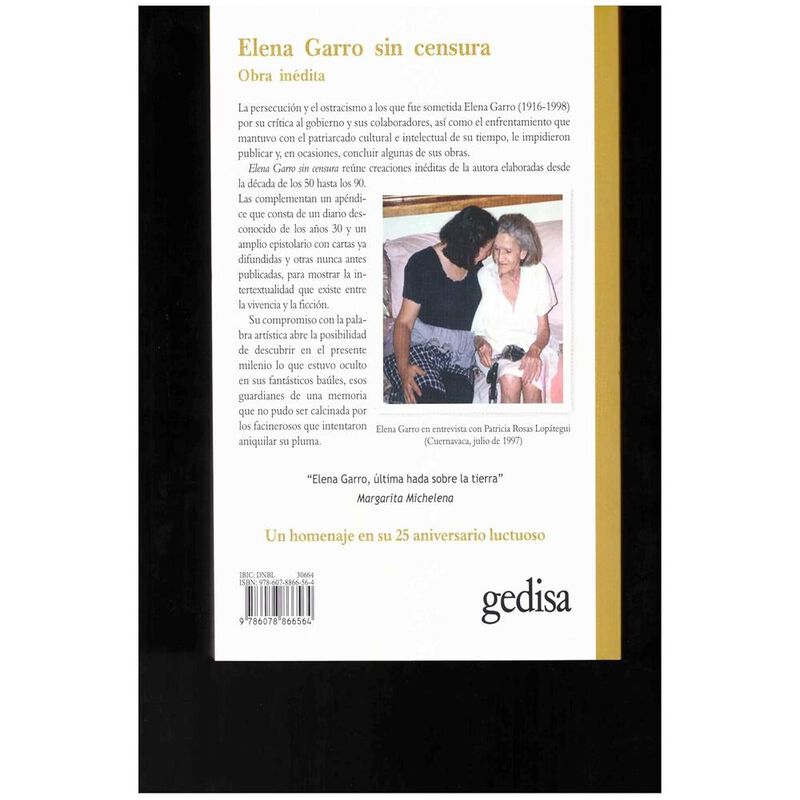 Elena Garro Sin Censura. Obra In&eacute;dita image number null