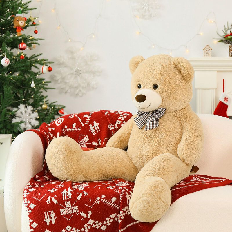 Oso De Peluche Gigante Morismos, 140 Cm, Marr&oacute;n... image number null