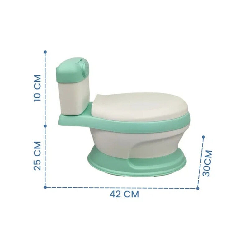 Baño Entrenador Verde Acojinado Con Sonido Y An... image number null