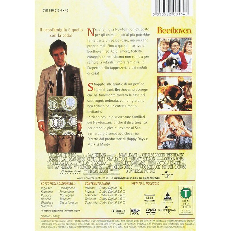 Beethoven 4 (dvd) image number null