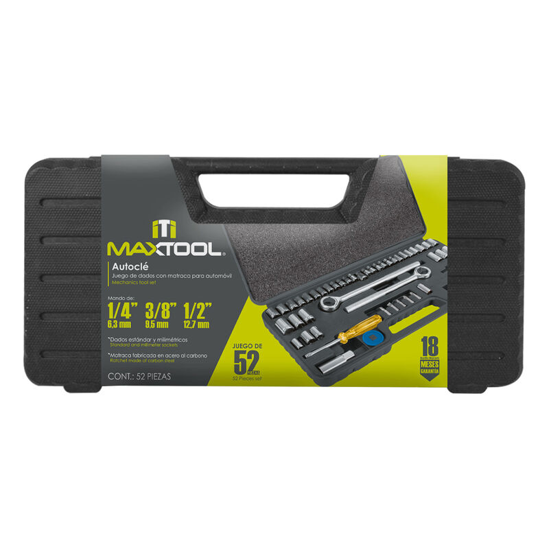 Juego de Herramientas Aksi para auto 52 piezas image number null