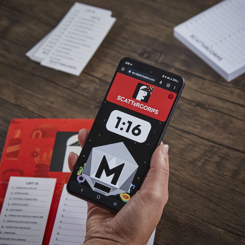 Juego De Mesa Hasbro Gaming Scattergories Class... image number null