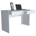 Escritorio Mantis, Blanco, con Dos Cajones Organizadores