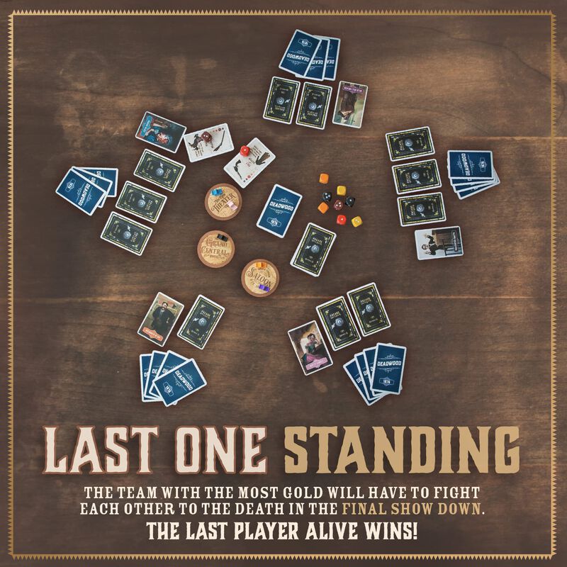 Juego De Mesa Facade Games Deadwood 1876 Old We... image number null