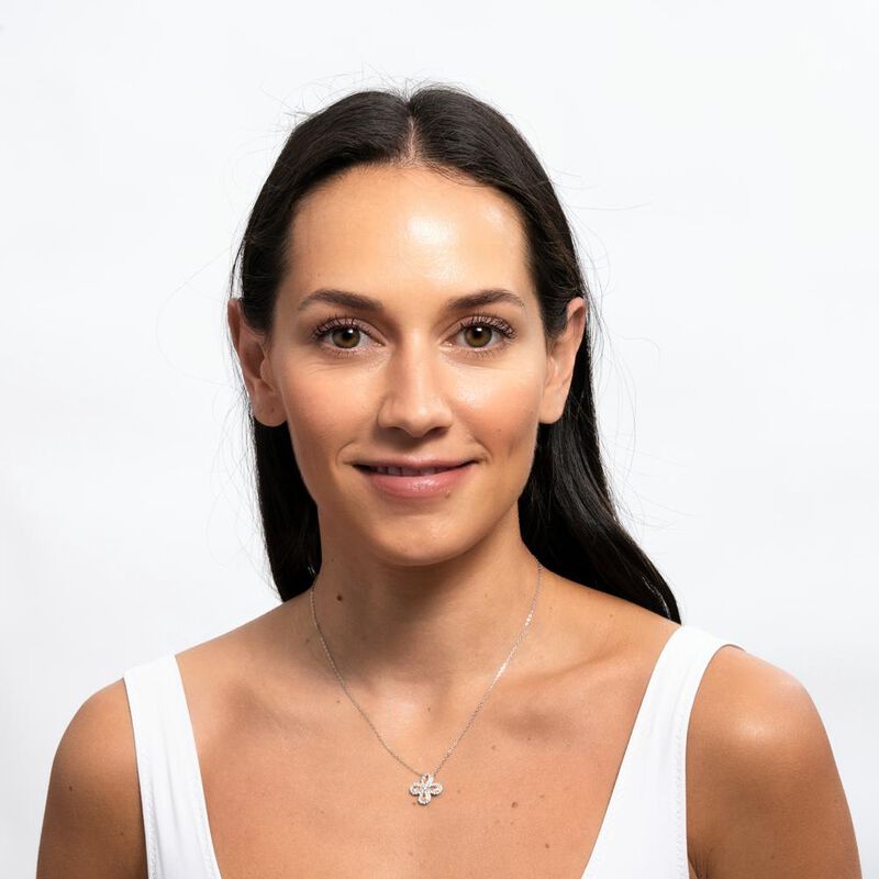 Collar Aina LuckyLy Plata .925 con Zirconia C&uacute;b... image number null