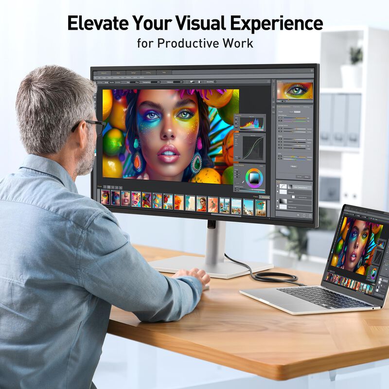 Cable Usb C A Displayport 1.4 Matters 8k @60hz image number null