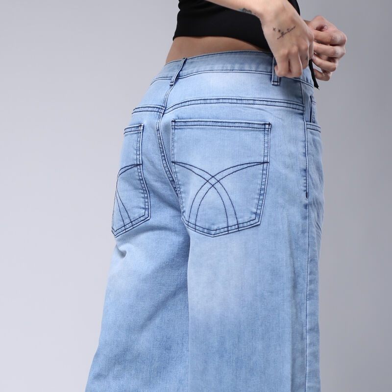 Jeans de Dama Recto Savi Jeans SB4701C Tiro Alt... image number null