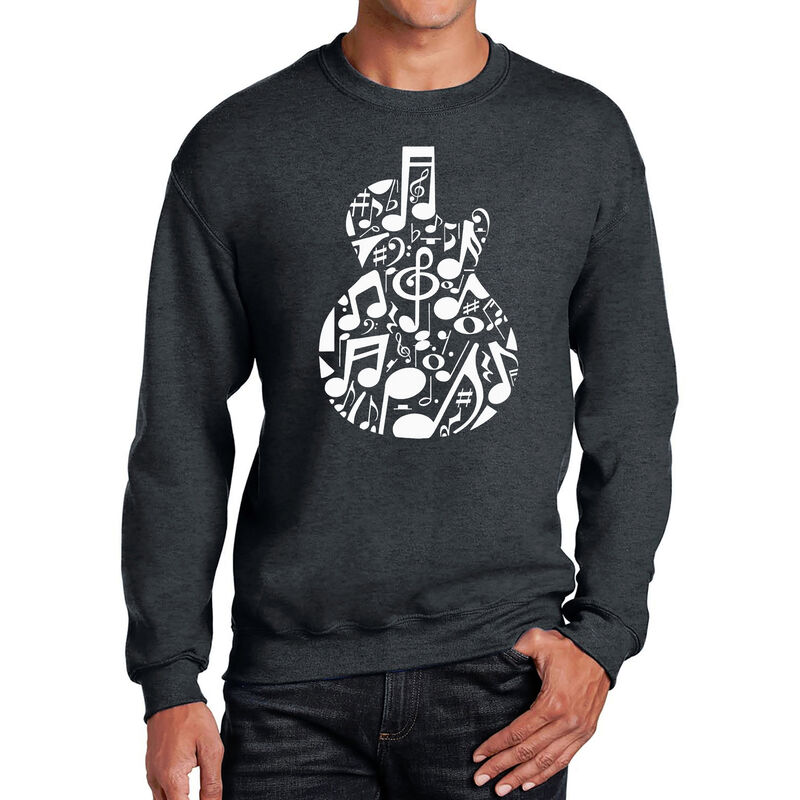 Sudadera De Cuello Redondo Word Art Para Hombre... image number null