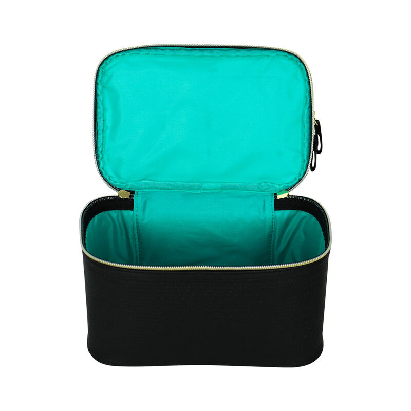 Cosmetiquera con 5 Pzas Negra image number null